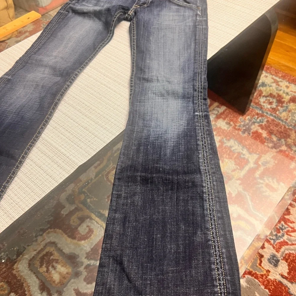 Hudson Jeans Women's Boot Cut in Dark Blue, size 24/29 , low rise